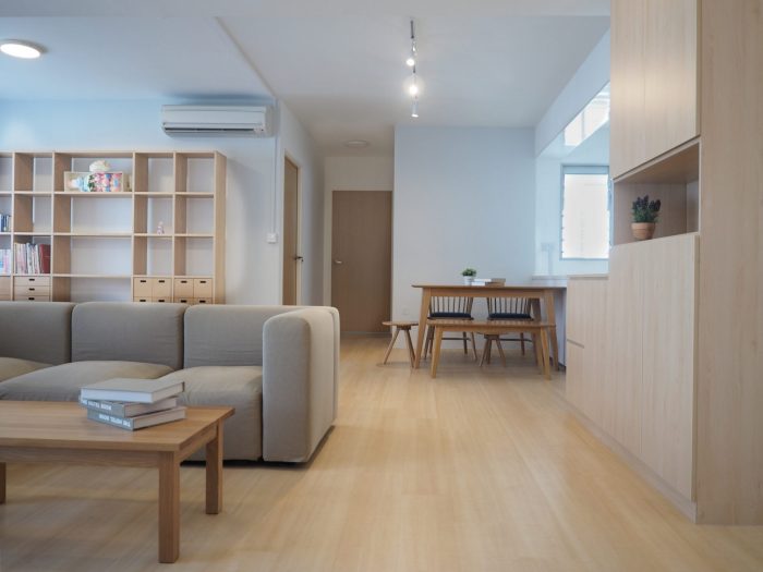 Modern japanese minimalist interior design