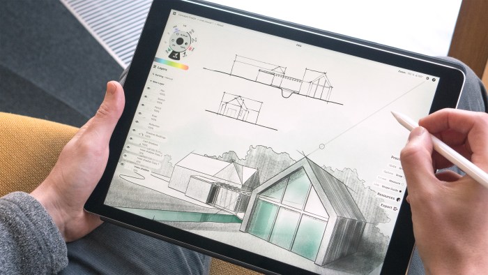 Procreate sketching architects tophatch interior inspirationtuts btp ipod top10 alternatives