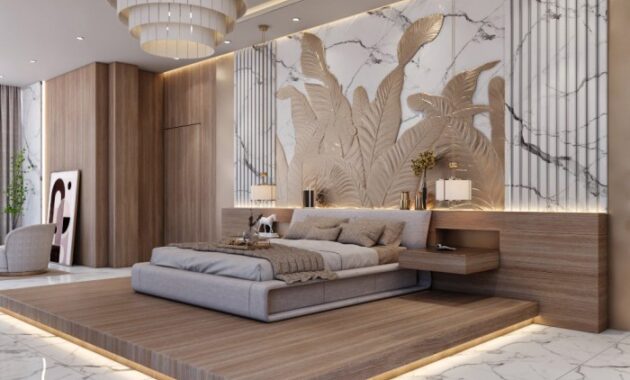 Modern master bedroom interior design