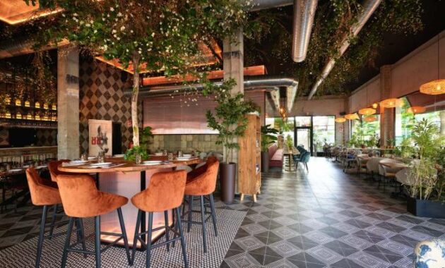 Moderne Italiaanse restaurantinterieur design: stijl en sfeer